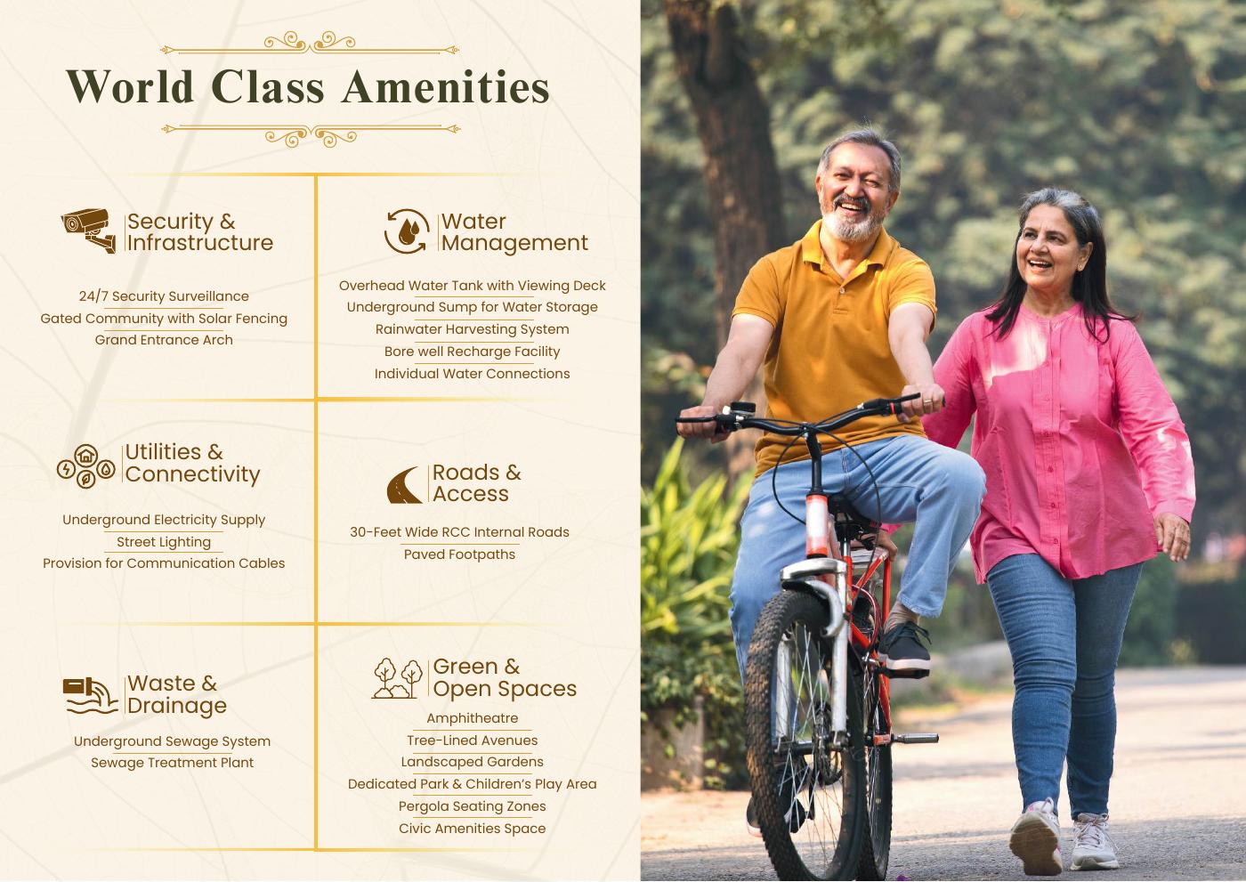 World-class amenities
