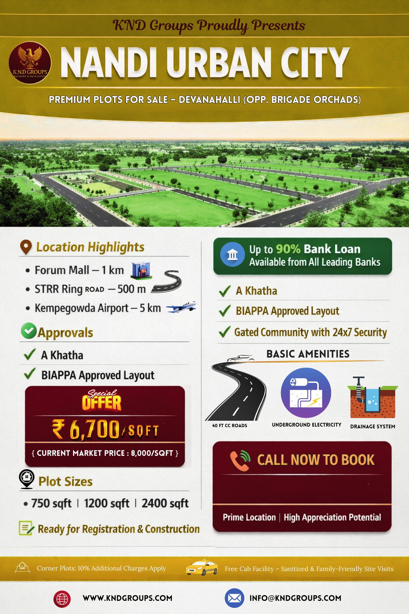 Nandi Urban City brochure cover
