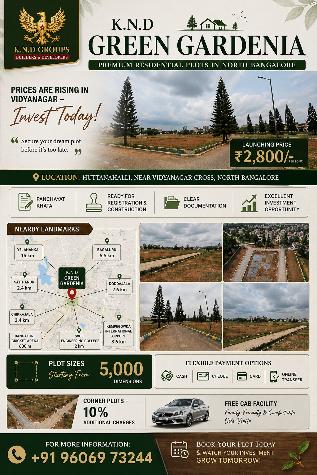 KND Green Gardenia brochure cover