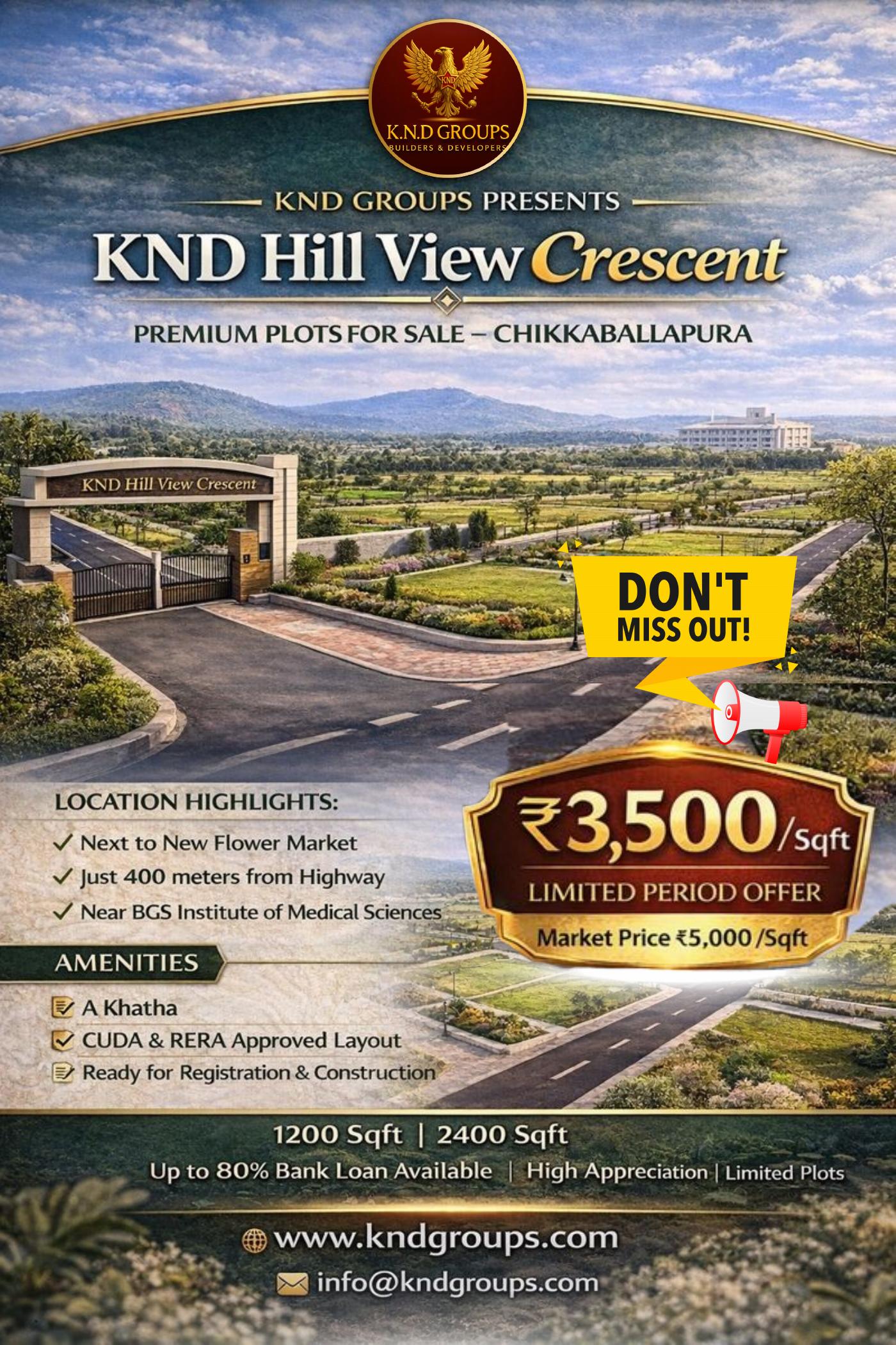 KND Hill View Crescent brochure cover