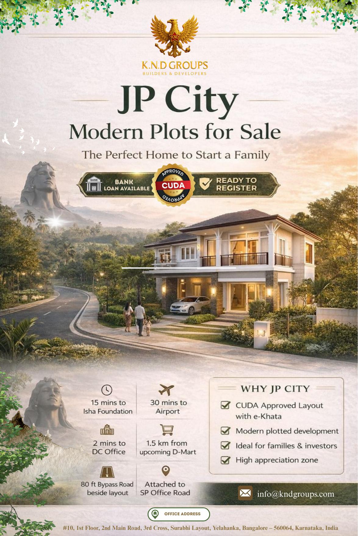 JP City brochure cover